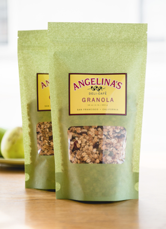 Angelina's Granola, made in small batches, in San Francisco markets